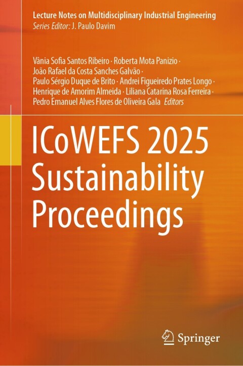 Cover image for book ICoWEFS 2025 Sustainability Proceedings