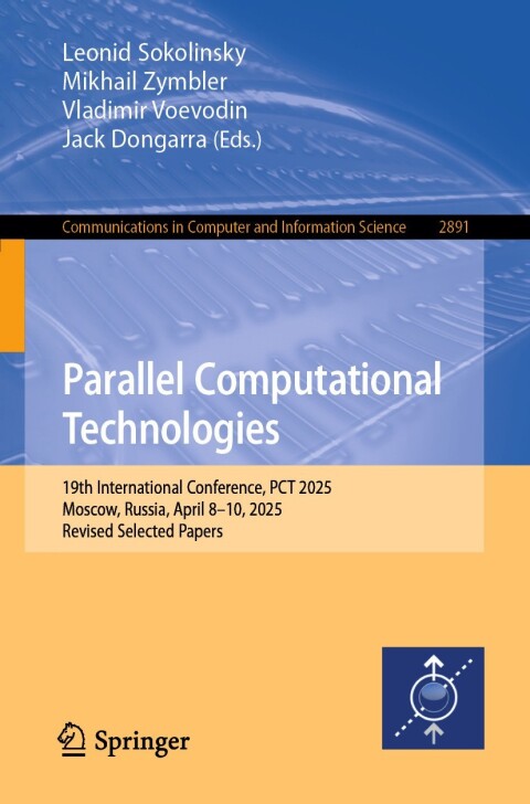 Cover image for book Parallel Computational Technologies