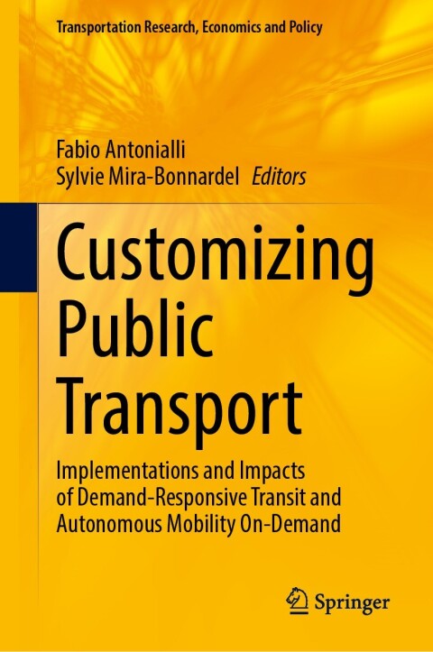 Cover image for book Customizing Public Transport