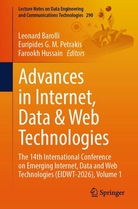 Cover image for book Advances in Internet, Data & Web Technologies