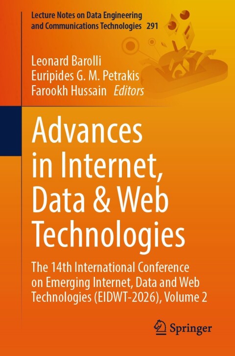 Cover image for book Advances in Internet, Data & Web Technologies