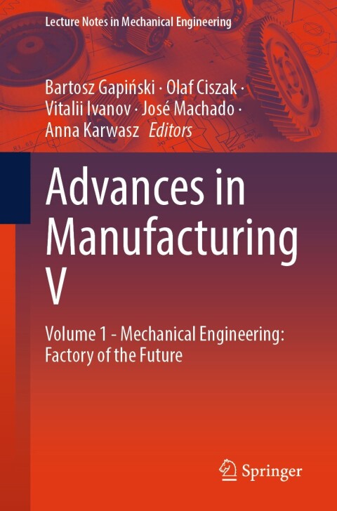 Cover image for book Advances in Manufacturing V