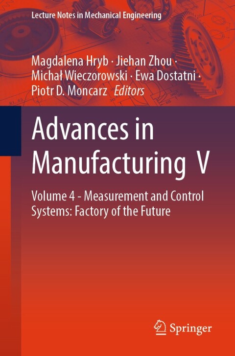 Cover image for book Advances in Manufacturing V