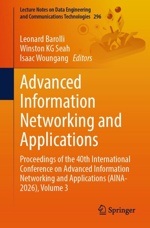 Cover image for book Advanced Information Networking and Applications