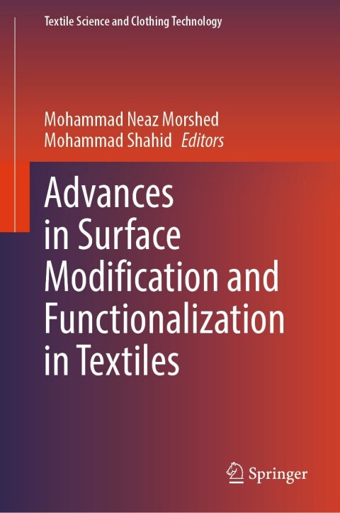 Cover image for book Advances in Surface Modification and Functionalization in Textiles