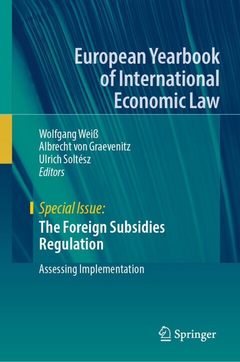 Cover image for book The Foreign Subsidies Regulation