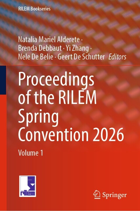 Cover image for book Proceedings of the RILEM Spring Convention 2026