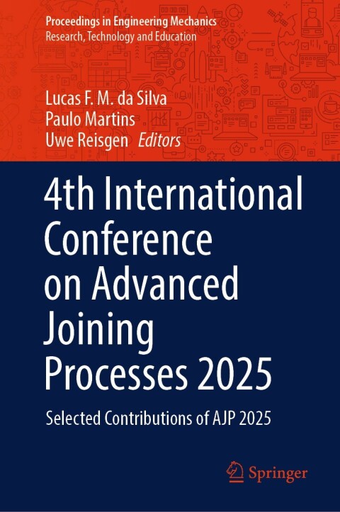 Cover image for book 4th International Conference on Advanced Joining Processes 2025