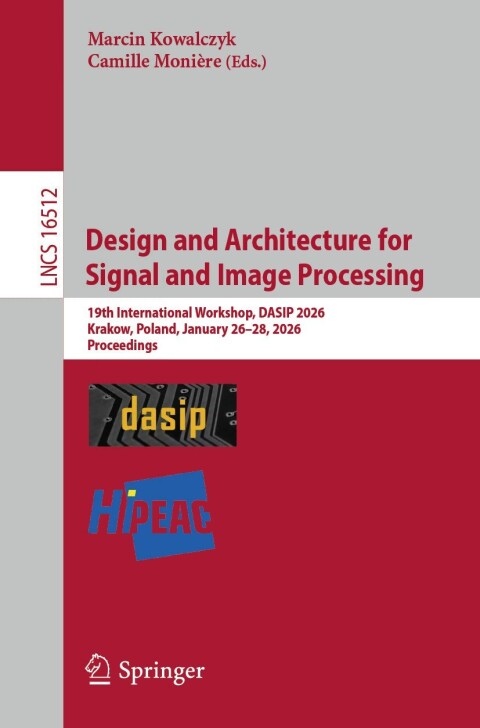 Cover image for book Design and Architecture for Signal and Image Processing