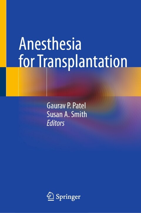 Cover image for book Anesthesia for Transplantation