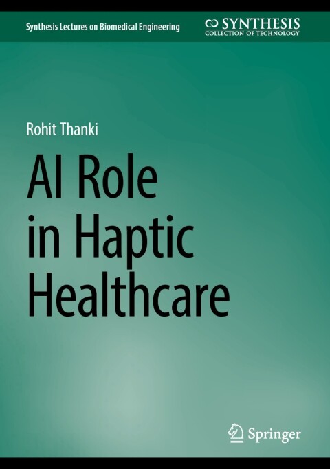 Cover image for book AI Role in Haptic Healthcare