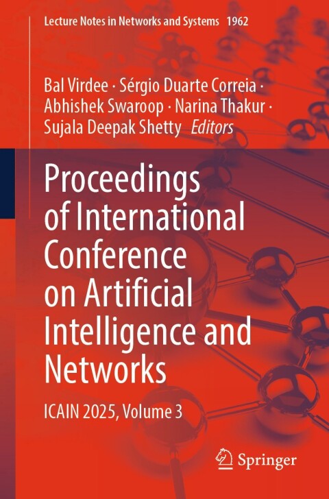 Cover image for book Proceedings of International Conference on Artificial Intelligence and Networks