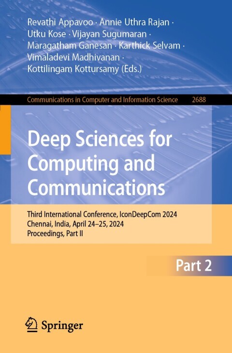 Cover image for book Deep Sciences for Computing and Communications