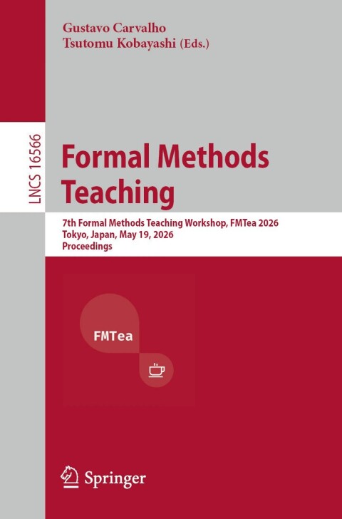 Cover image for book Formal Methods Teaching