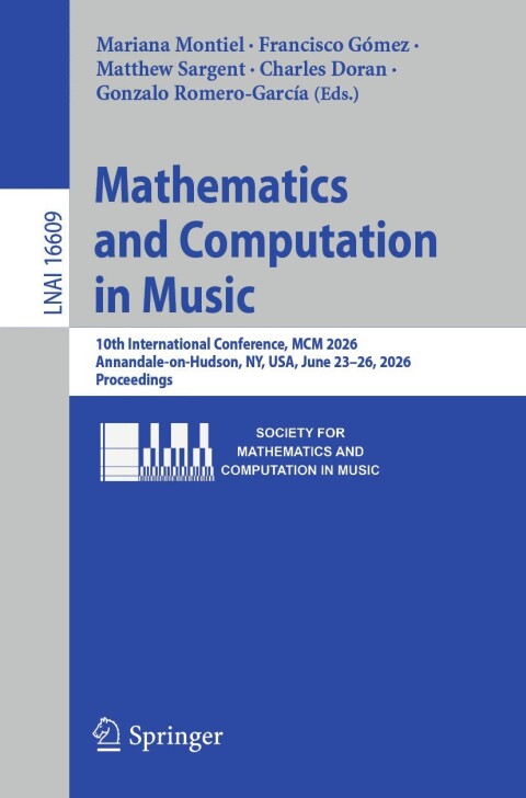 Cover image for book Mathematics and Computation in Music