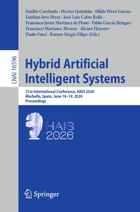 Cover image for book Hybrid Artificial Intelligent Systems