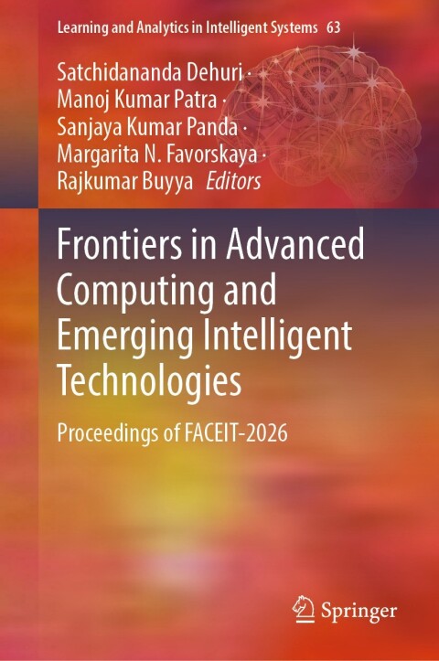Cover image for book Frontiers in Advanced Computing and Emerging Intelligent Technologies