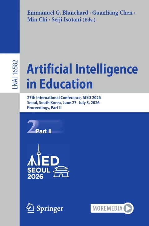 Cover image for book Artificial Intelligence in Education