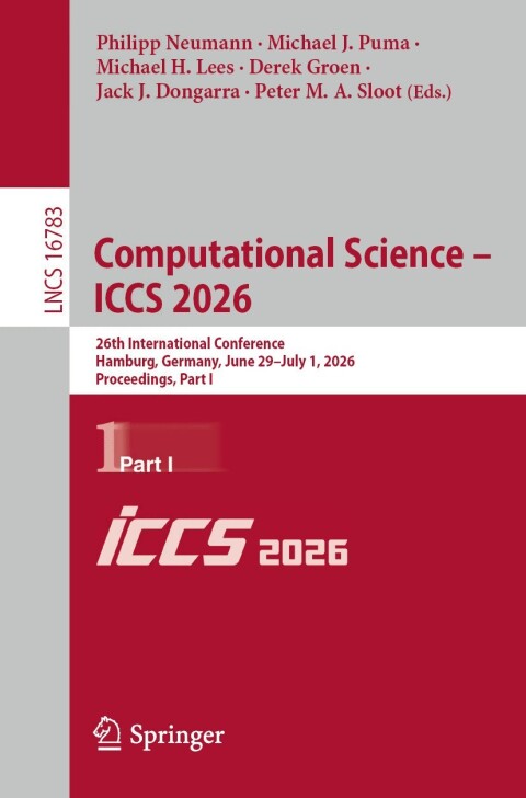 Cover image for book Computational Science – ICCS 2026