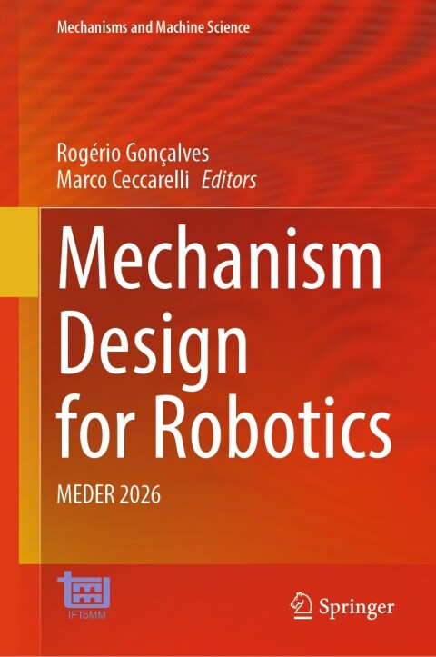 Cover image for book Mechanism Design for Robotics