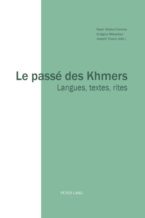 Cover image for book Le passé des Khmers