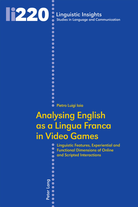 Cover image for book Analysing English as a Lingua Franca in Video Games