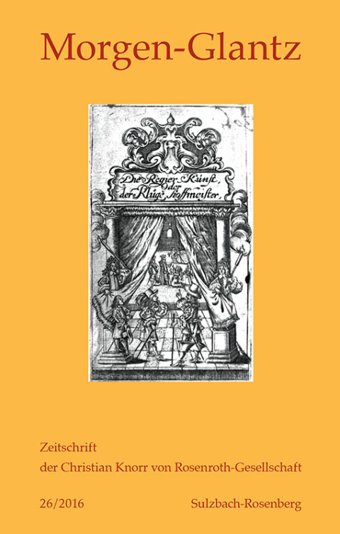 Cover image for book Morgen-Glantz  26/2016