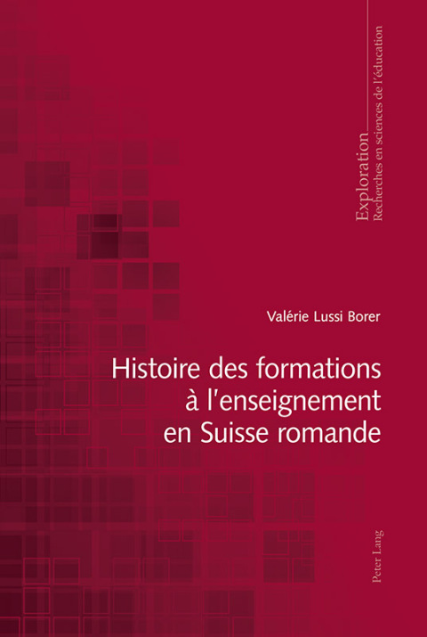 Cover image for book Histoire des formations à lenseignement en Suisse romande
