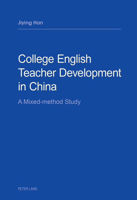 Cover image for book College English Teacher Development in China