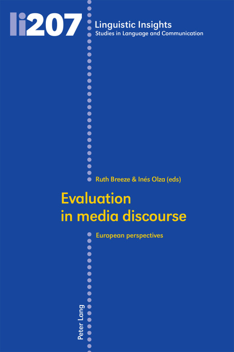 Cover image for book Evaluation in media discourse