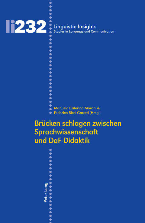 Cover image for book Brücken schlagen zwischen Sprachwissenschaft und DaF-Didaktik