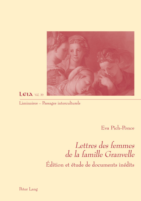 Cover image for book Lettres des femmes de la famille Granvelle