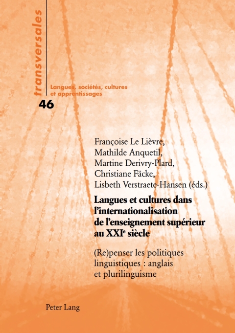 Cover image for book Langues et cultures dans l'internationalisation de l'enseignement supérieur au XXIe siècle