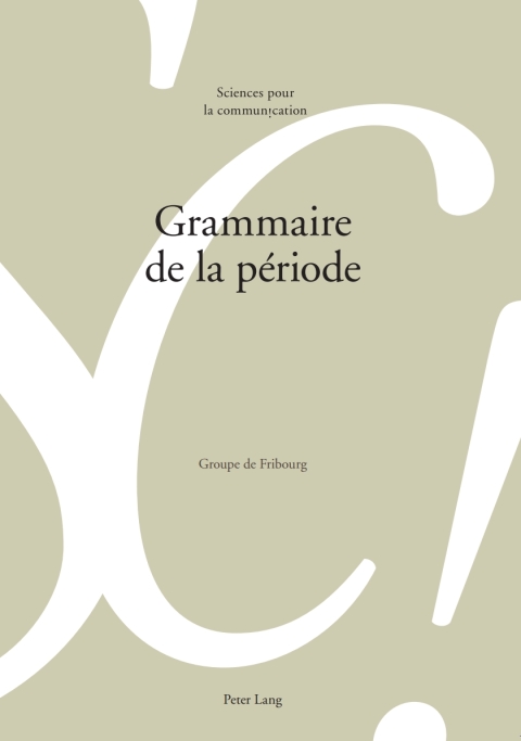 Cover image for book Grammaire de la période