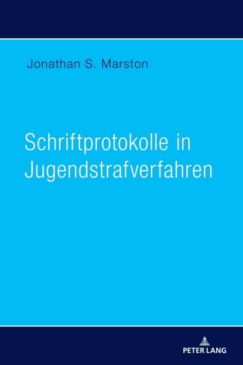 Cover image for book Schriftprotokolle in Jugendstrafverfahren