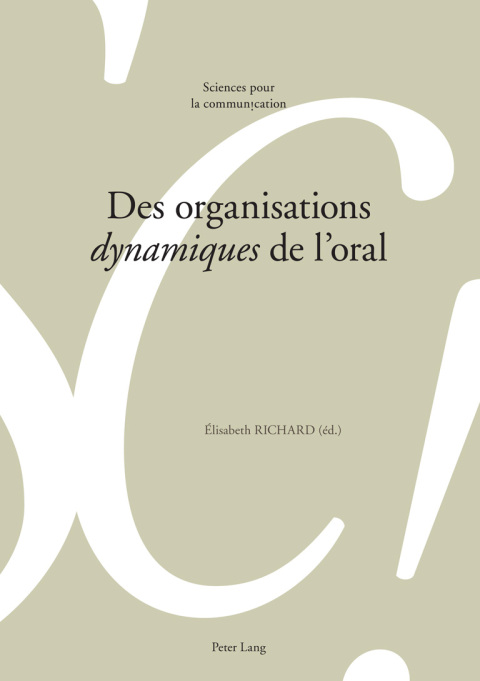 Cover image for book Des organisations «dynamiques» de loral