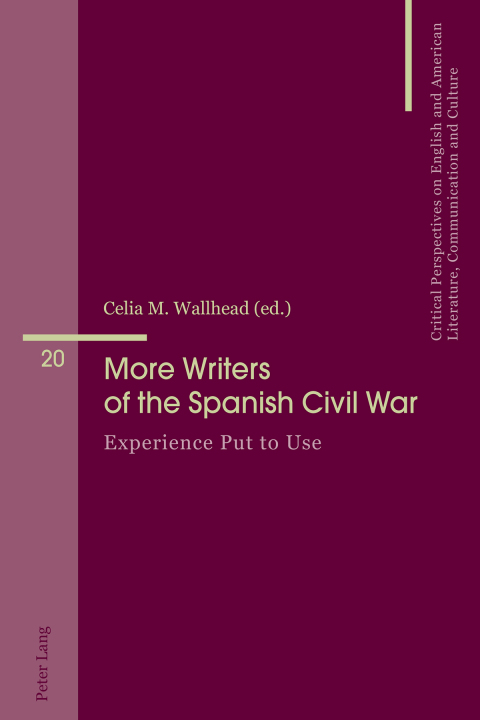 Cover image for book More Writers of the Spanish Civil War