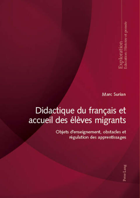 Cover image for book Didactique du français et accueil des élèves migrants