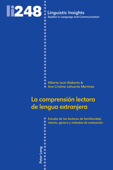 Cover image for book La comprensión lectora de lengua extranjera