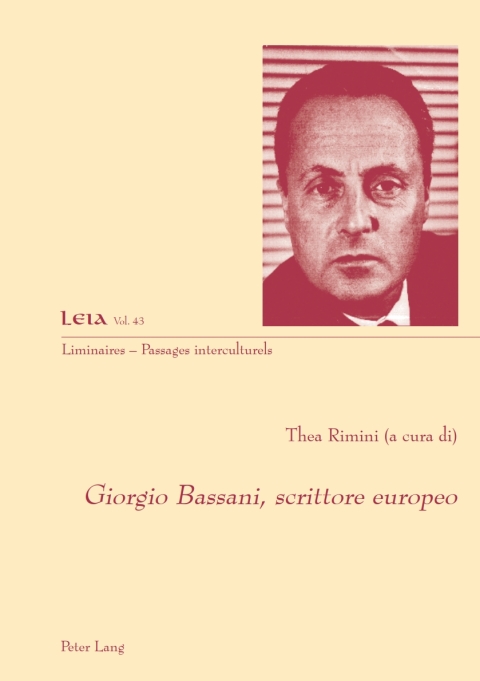 Cover image for book Giorgio Bassani, scrittore europeo