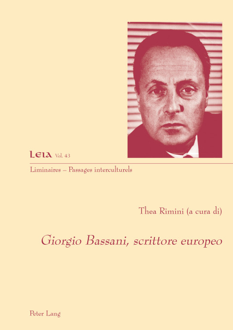 Cover image for book Giorgio Bassani, scrittore europeo