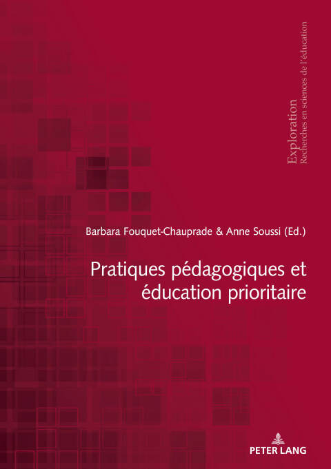 Cover image for book Pratiques pédagogiques et éducation prioritaire