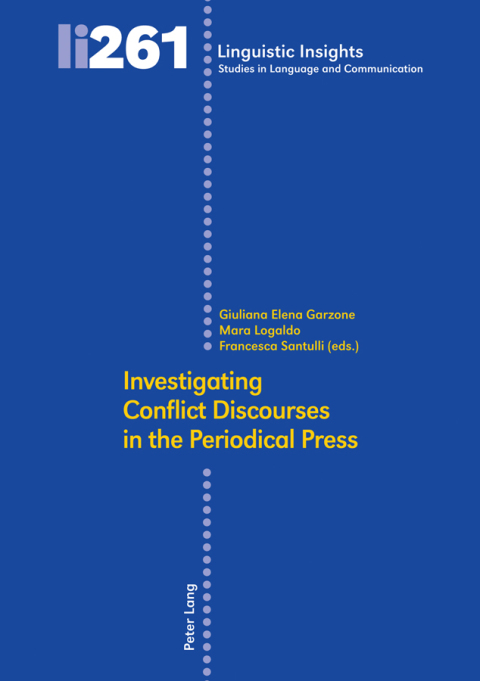Cover image for book Investigating Conflict Discourses in the Periodical Press
