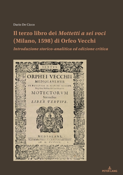 Cover image for book Il terzo libro dei Mottetti a sei voci (Milano, 1598) di Orfeo Vecchi