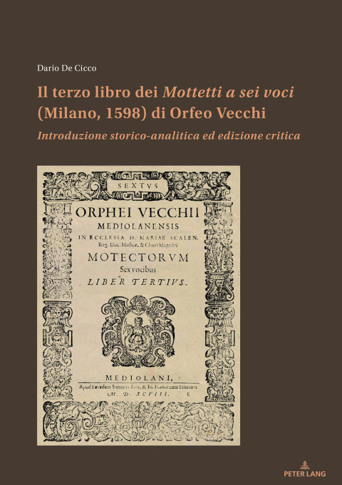 Cover image for book Il terzo libro dei Mottetti a sei voci (Milano, 1598) di Orfeo Vecchi
