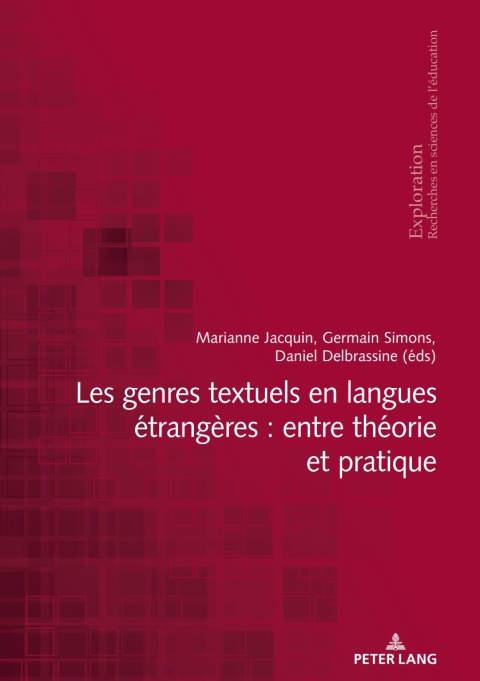 Cover image for book Les genres textuels en langues étrangères : entre théorie et pratique