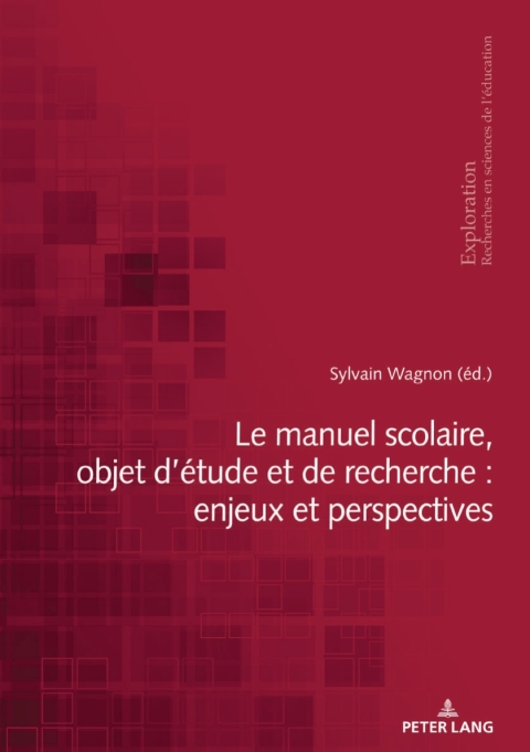 Cover image for book Le manuel scolaire, objet détude et de recherche : enjeux et perspectives