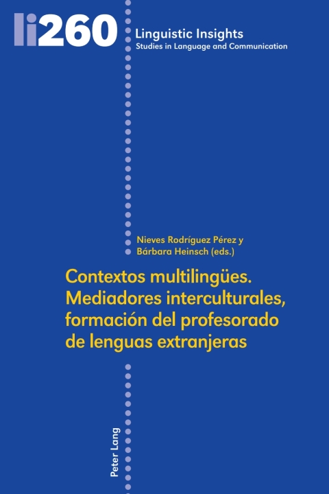 Cover image for book Contextos multilingües. Mediadores interculturales, formación del profesorado de lenguas extranjeras