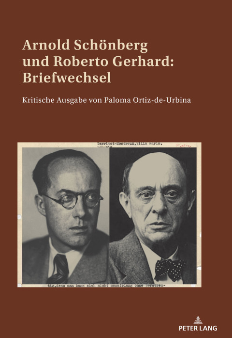 Cover image for book Arnold Schönberg und Roberto Gerhard: Briefwechsel