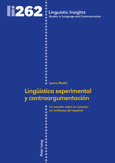 Cover image for book Lingüística experimental y contraargumentación